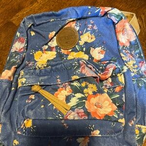 O'Neill Blue and Tan Backpack